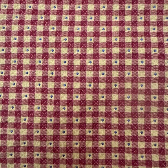 Decorator Fabric Just shy 1 1/2 yards Country Prim Fabric - Picture 1 of 3